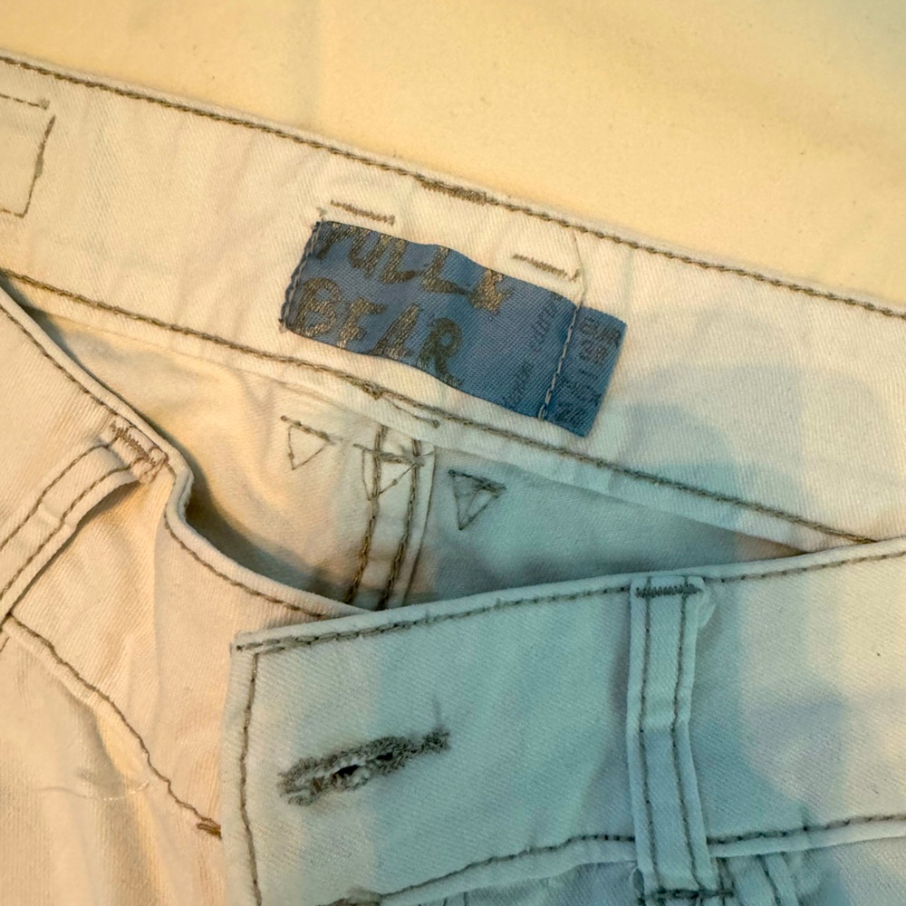 White Bermuda Shorts